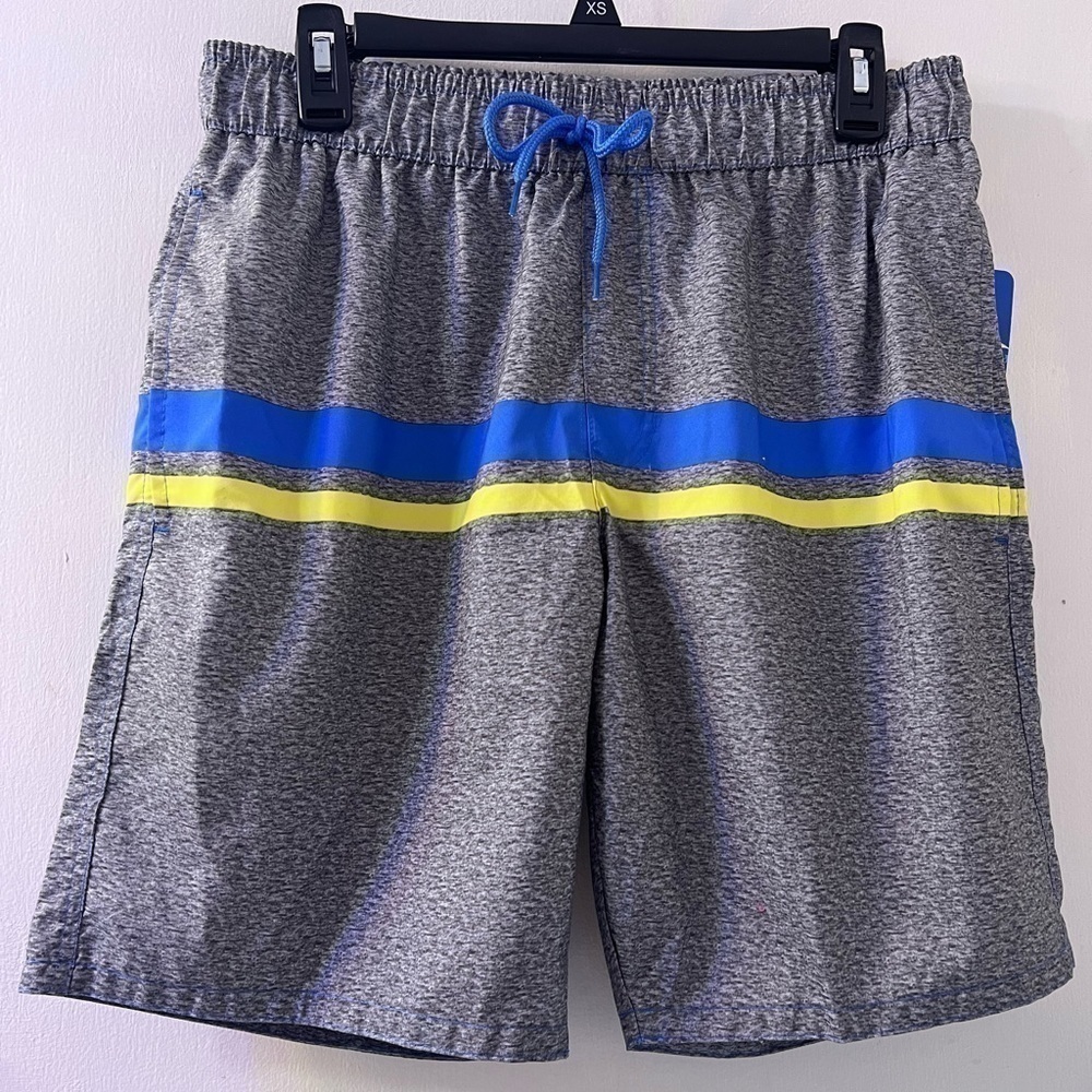 Men’s Dream wave stripe swim trunk short size M